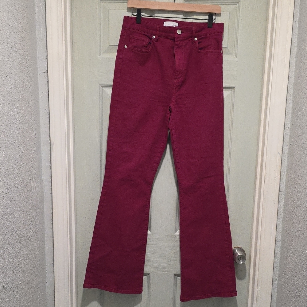 LOFT The Slim Flare Jeans